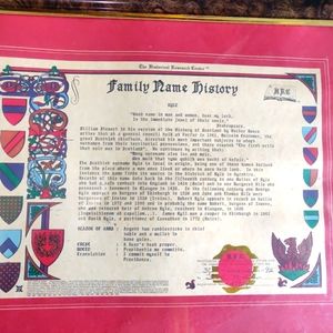 The Historical Research Center-Family Name History  "KYLE”  dtd Dec. 30 1992